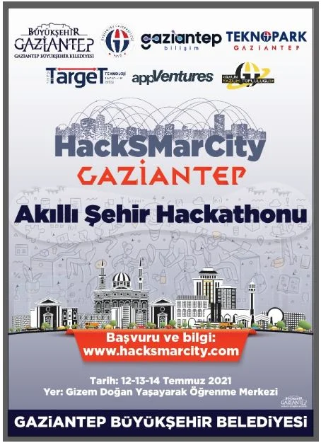 HACKSMARCİTY GAZİANTEP AKILLI ŞEHİR HACKATHONU